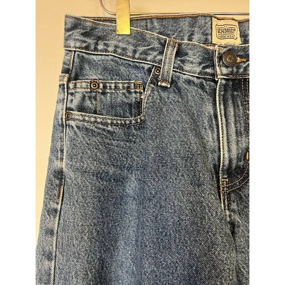 CE Schmidt Workwear Jeans Heavy Duty Quality 100% Cotton Men’s 30x32 Medium Wash - Picture 4 of 11